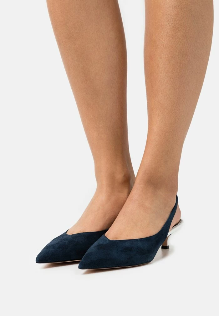 HUGO INES SLING - Classic Heels - Dark Blue 1 HUGO INES SLING - Classic Heels - Dark Blue