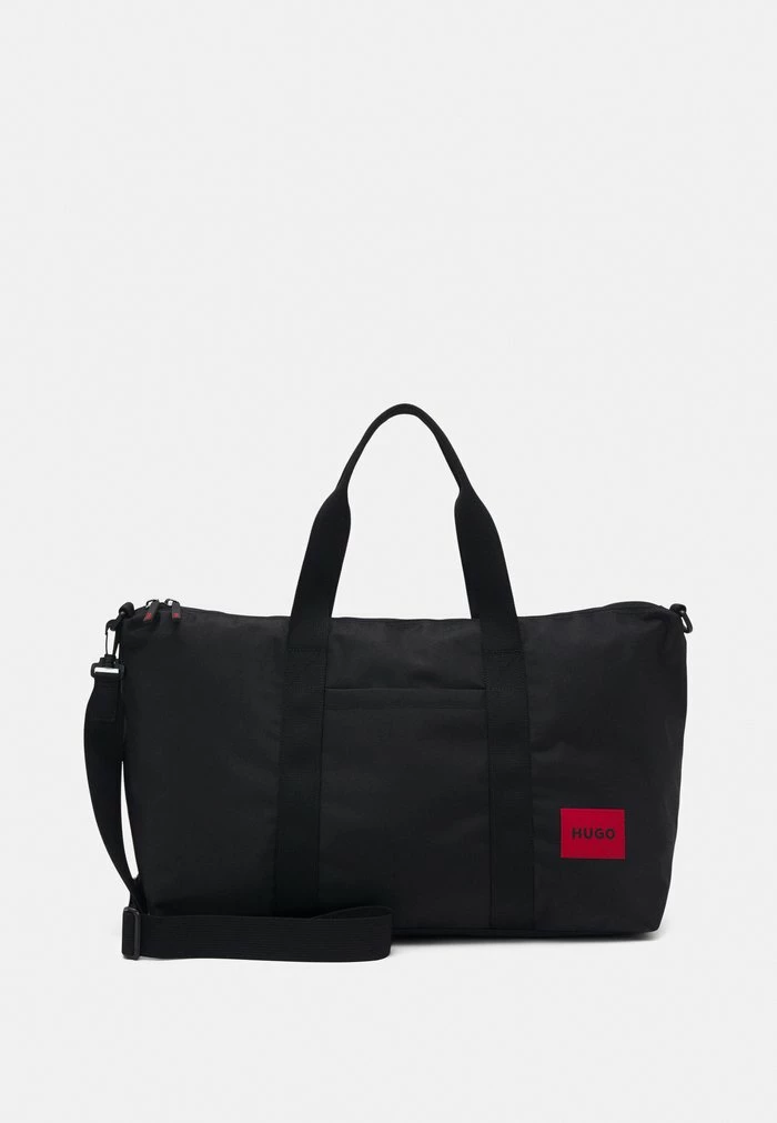 HUGO ETHON HOLDALL UNISEX - Weekend Bag - Black 1 HUGO ETHON HOLDALL UNISEX - Weekend Bag - Black