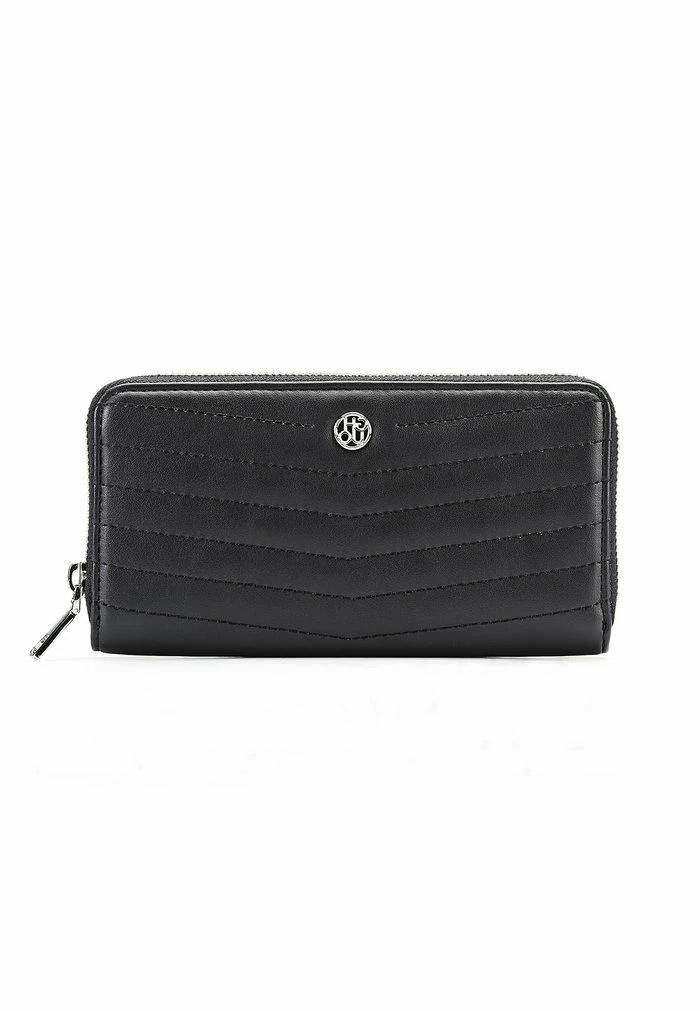 HUGO LISA ZIPAROUND-Q - Wallet - Black One 1 HUGO LISA ZIPAROUND-Q - Wallet - Black One