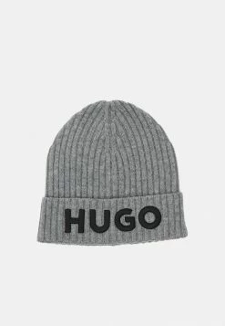 HUGO UNISEX - Beanie - Open Grey