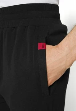 HUGO LABELLED PANTS - Pyjama Bottoms - Black -HUGO Shop b68b8765527840acbe29234773b1cfcc