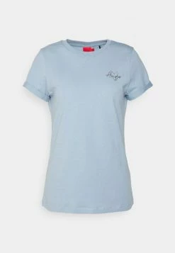 HUGO THE SLIM TEE - Basic T-shirt - Light/pastel Blue -HUGO Shop b91c3eb5f84742b08ef6b3e3c14b9f9d