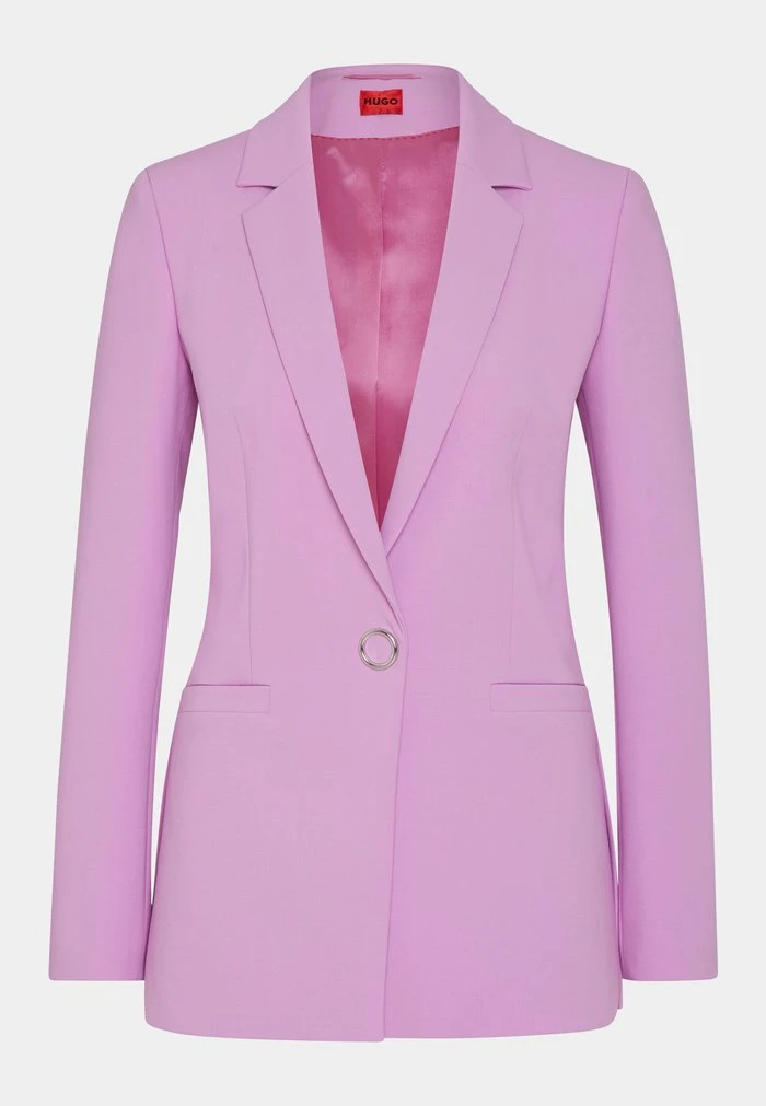 HUGO ALINJA_OC - Blazer - Pink 2 HUGO ALINJA_OC - Blazer - Pink - Image 2