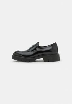 HUGO DENZEL LOAF - Slip-ons - Black