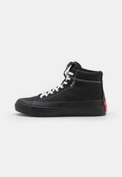 HUGO DYER - High-top Trainers - Black