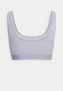 HUGO BRALETTE LABEL - Bustier - Medium Grey -HUGO Shop bd53ac50bcc94554ab72dd6d24269b23