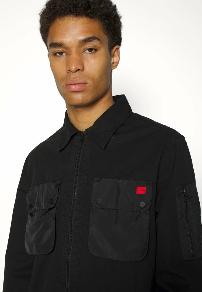 HUGO EGILDO - Summer Jacket - Black 4 HUGO EGILDO - Summer Jacket - Black - Image 4