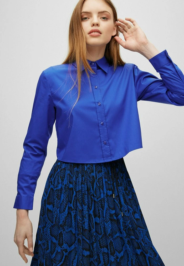 HUGO ETUIS - Button-down Blouse - Blue Two 5 HUGO ETUIS - Button-down Blouse - Blue Two - Image 5