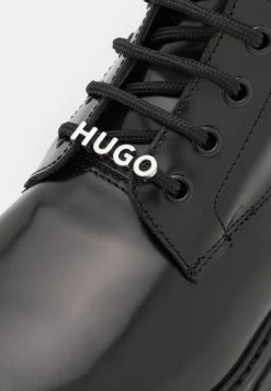 HUGO AXEL - Lace-up Ankle Boots - Black -HUGO Shop bf4a961af12a44d49818c7ce6dbded31