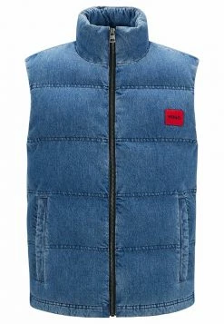 HUGO BENIMO - Waistcoat - Light Blue -HUGO Shop c078745420654f2792f45f6ccb97ad47