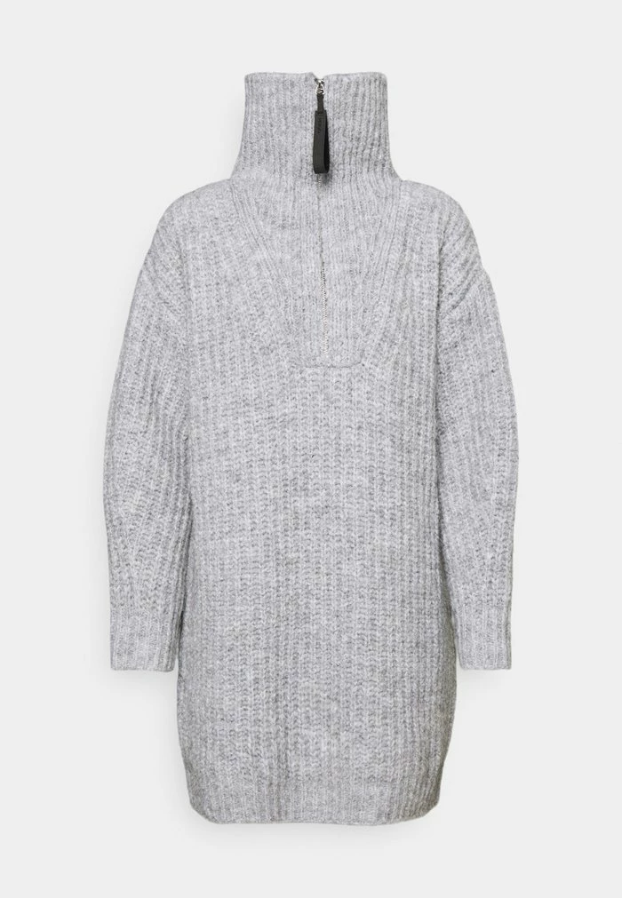 HUGO STEVETTA - Jumper - Medium Grey 5 HUGO STEVETTA - Jumper - Medium Grey - Image 5