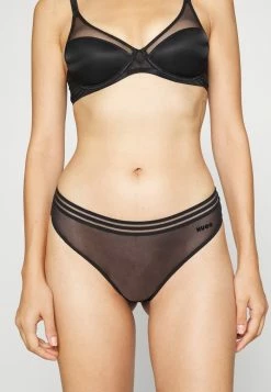 HUGO BRAZILIAN SHEER - Briefs - Black