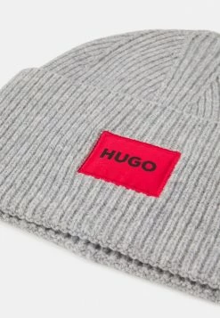 HUGO XAFF - Beanie - Medium Grey -HUGO Shop c79644258f1e46aca0ce8f12a0e62621