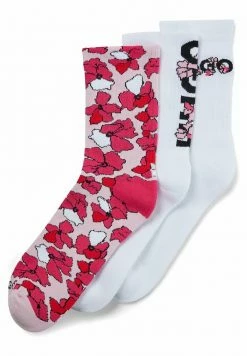 HUGO 3-PACK FLORAL - Socks - White