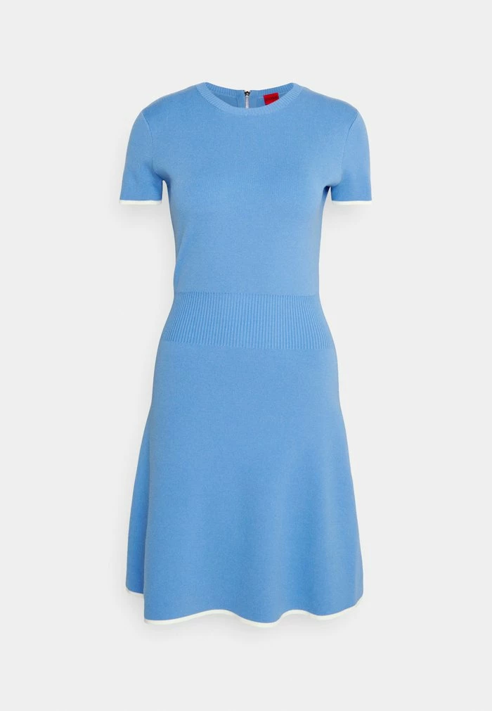 HUGO SIGHTIZ - Jumper Dress - Medium Blue 5 HUGO SIGHTIZ - Jumper Dress - Medium Blue - Image 5