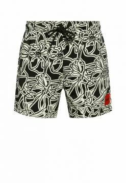 HUGO ALOHA - Swimming Shorts - Light Yellow One