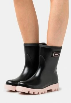 HUGO ATHENA BOOTIE - Wellies - Black