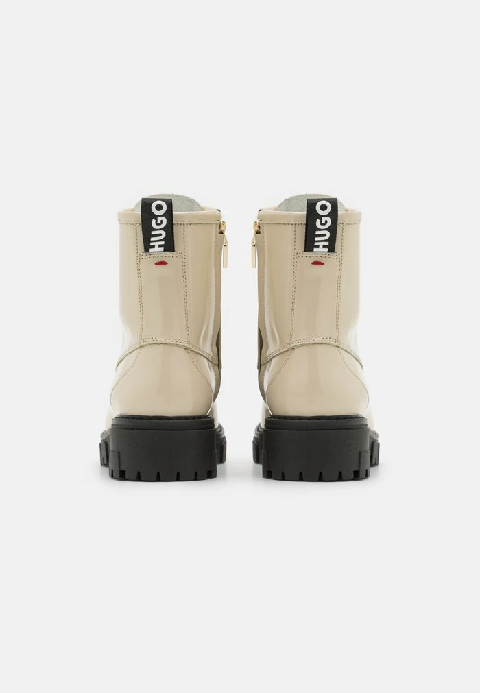 HUGO AXEL - Lace-up Ankle Boots - Open White 5 HUGO AXEL - Lace-up Ankle Boots - Open White - Image 5