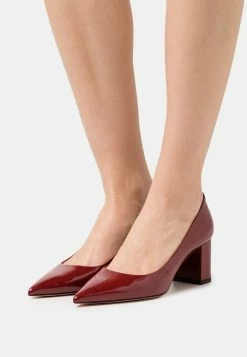 HUGO INES CHUNKY - Classic Heels - Dark Red