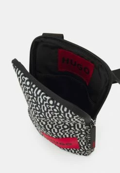 HUGO ETHON UNISEX - Across Body Bag - Light Beige -HUGO Shop d5305cf8413a460e98f2083a338a80d5