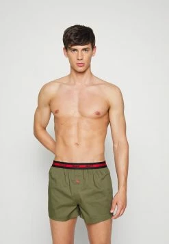 HUGO 2 PACK - Boxer Shorts - Open Green