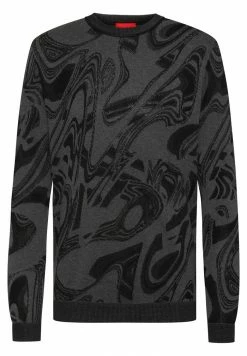 HUGO SGLITCH - Jumper - Dark Grey -HUGO Shop d8396378991448a2a70137a0d4c9ee4a