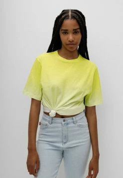 HUGO THE GIRLFRIEND - Print T-shirt - Yellow