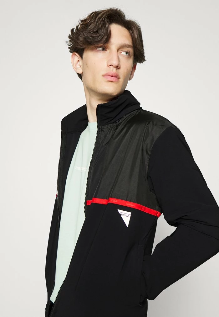 HUGO DION - Zip-up Sweatshirt - Black 5 HUGO DION - Zip-up Sweatshirt - Black - Image 5