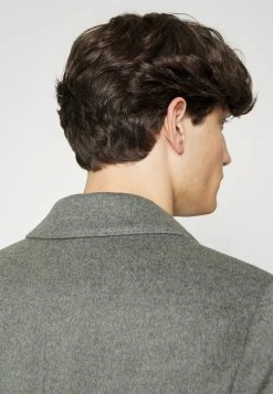 HUGO MIGOR - Short Coat - Medium Grey -HUGO Shop e14339e6ce5b4a3a9e9b08ccebf9b116