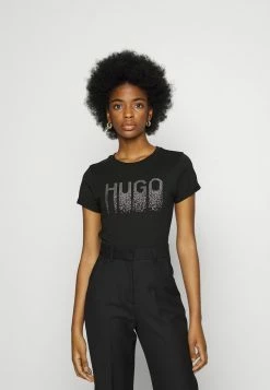 HUGO THE SLIM TEE - Print T-shirt - Open Miscellaneous