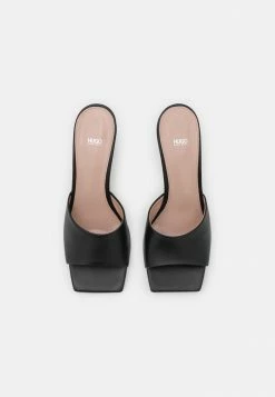 HUGO TONIC - Heeled Mules - Black -HUGO Shop e2d431a8205443d892cdfd6e975e781e