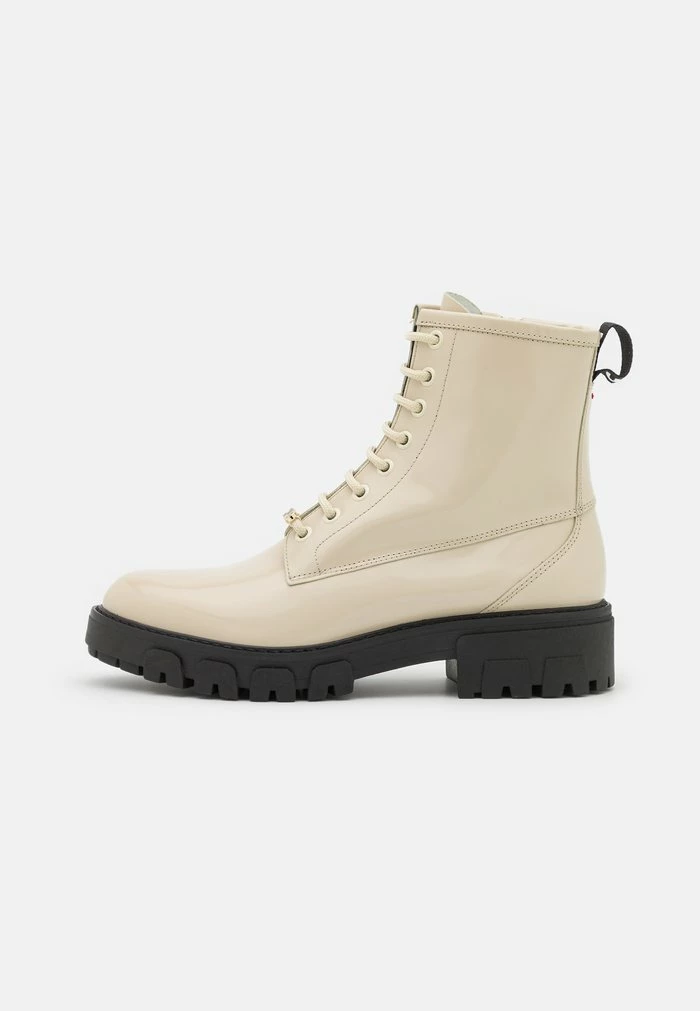 HUGO AXEL - Lace-up Ankle Boots - Open White 2 HUGO AXEL - Lace-up Ankle Boots - Open White - Image 2