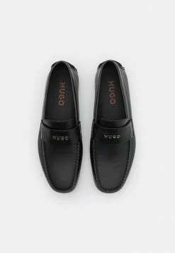 HUGO DANDY - Moccasins - Black -HUGO Shop e5f61a249c1540b69745e3cdfdbd0bc0