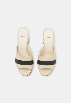 HUGO GRACE MULE - Heeled Mules - Open White -HUGO Shop e6105be4c82d4d3bacff4f63b32ac834