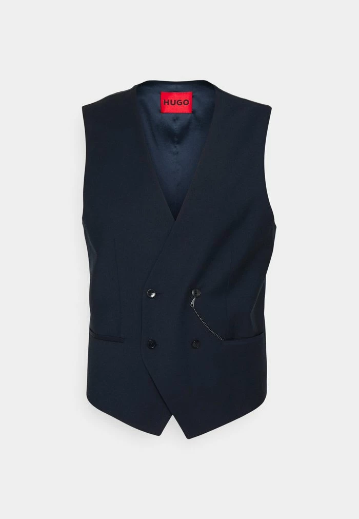 HUGO Waistcoat - Dark Blue 5 HUGO Waistcoat - Dark Blue - Image 5