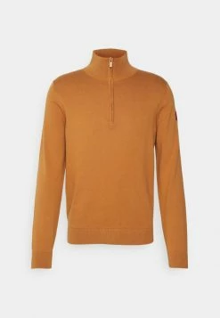 HUGO SAN QUINTUS - Jumper - Medium Brown