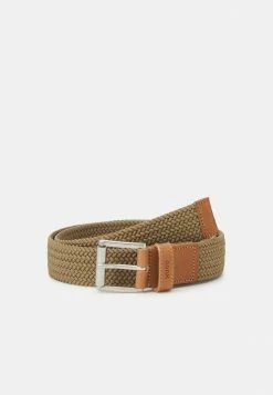 HUGO GABI - Braided Belt - Medium Beige