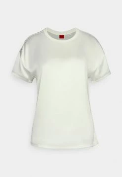 HUGO SMART CREW - Basic T-shirt - Natural -HUGO Shop eb7f4461b0ca4294a5d470c79f973743