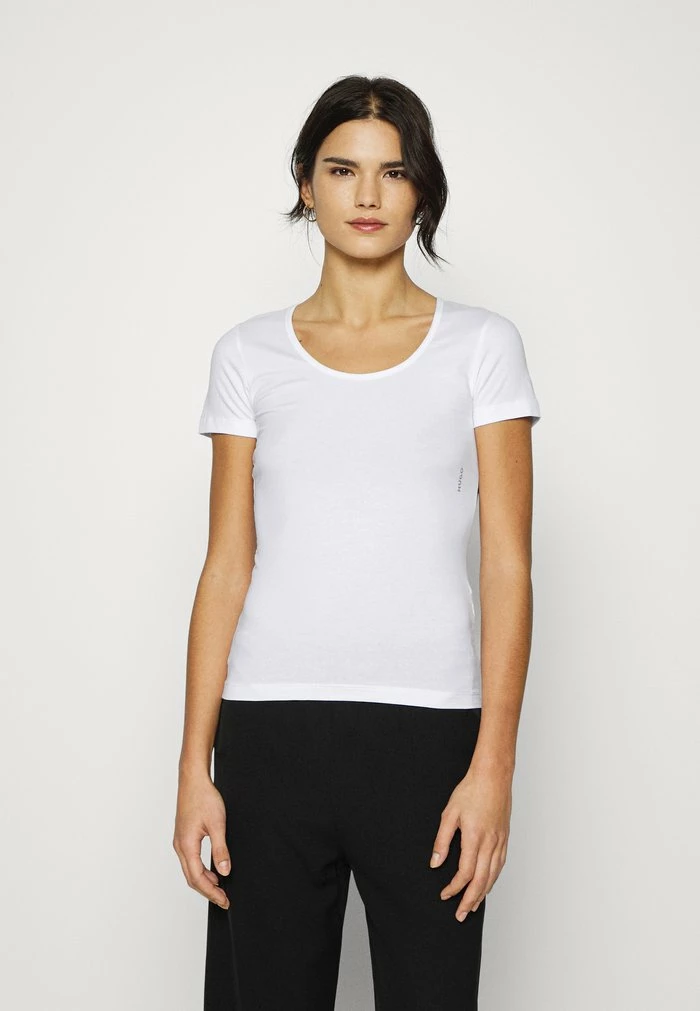 HUGO TWIN 2 PACK - Undershirt - White 2 HUGO TWIN 2 PACK - Undershirt - White - Image 2