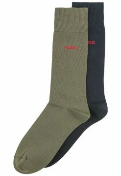 HUGO 2 PACK - Knee High Socks - Khaki