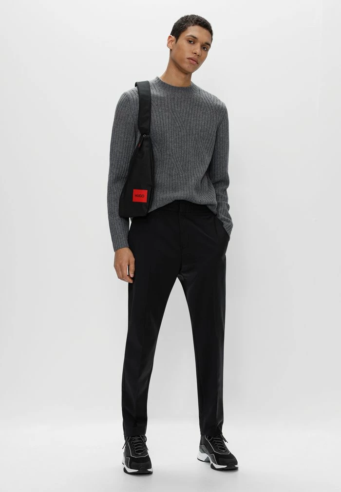 HUGO SCABLOR - Jumper - Dark Grey 2 HUGO SCABLOR - Jumper - Dark Grey - Image 2