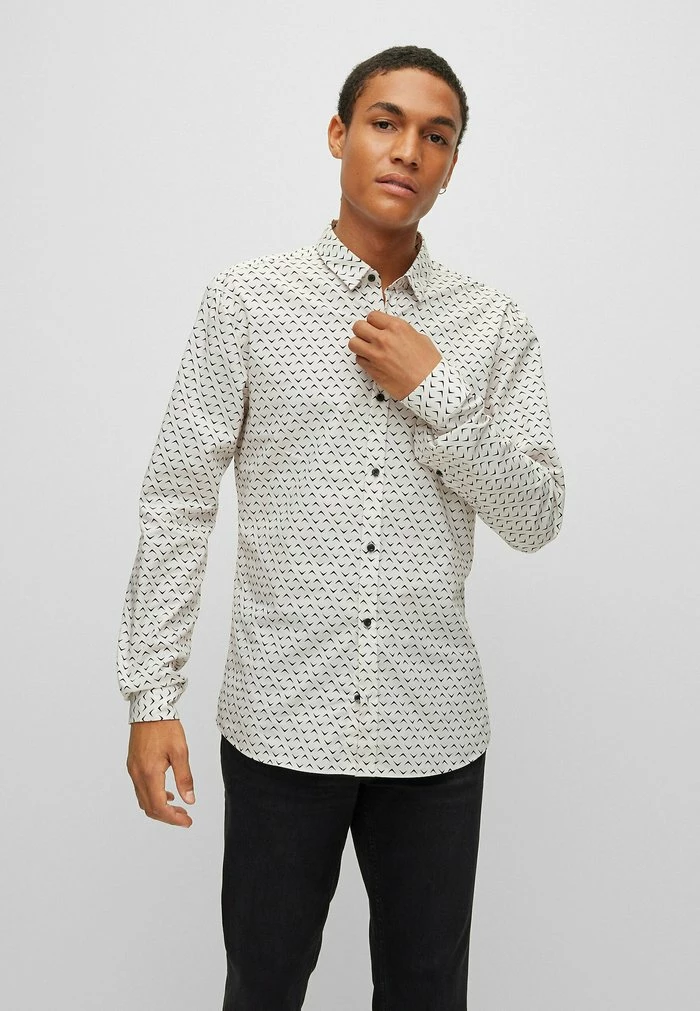 HUGO Shirt - Light Beige Three 1 HUGO Shirt - Light Beige Three