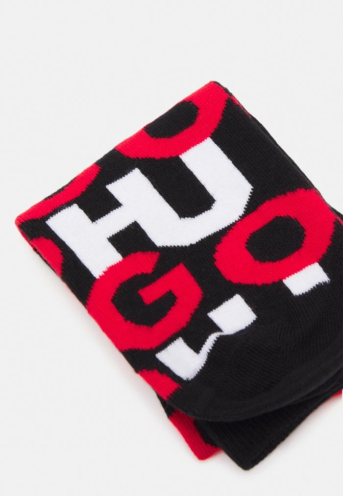 HUGO LOGO ALLOVER - Socks - Black 3 HUGO LOGO ALLOVER - Socks - Black - Image 3