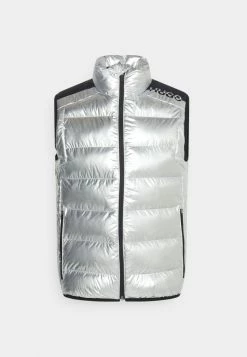 HUGO BALTINO - Waistcoat - Silver