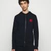 HUGO DAPLE - Zip-up Sweatshirt - Dark Blue