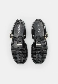 HUGO CAMELIACRAB - Sandals - Black -HUGO Shop f7d81678474341b995310adf58abe89b