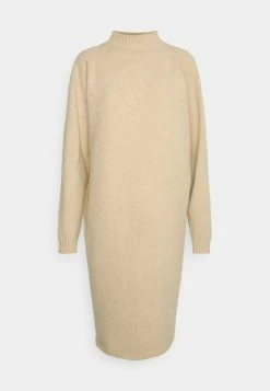 HUGO SOSONZ - Jumper Dress - Natural Melange -HUGO Shop f802e1e572364b2390439d627307b1ba