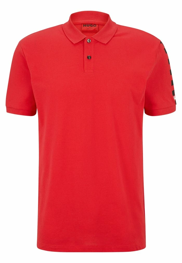 HUGO DOVEMBER - Polo Shirt - Open Pink Three 5 HUGO DOVEMBER - Polo Shirt - Open Pink Three - Image 5