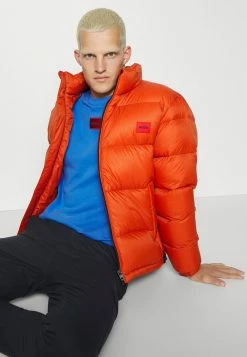HUGO BIRON - Down Jacket - Dark Orange -HUGO Shop fbc4595a20404edabf5d484594ceb902