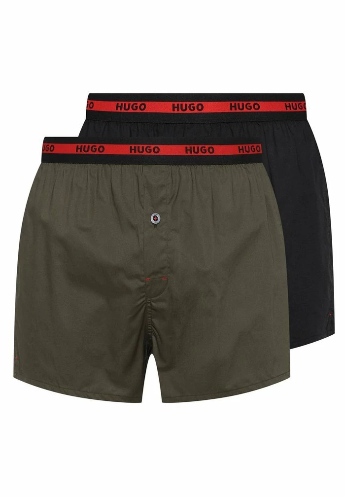 HUGO 2 PACK - Boxer Shorts - Open Green 2 HUGO 2 PACK - Boxer Shorts - Open Green - Image 2